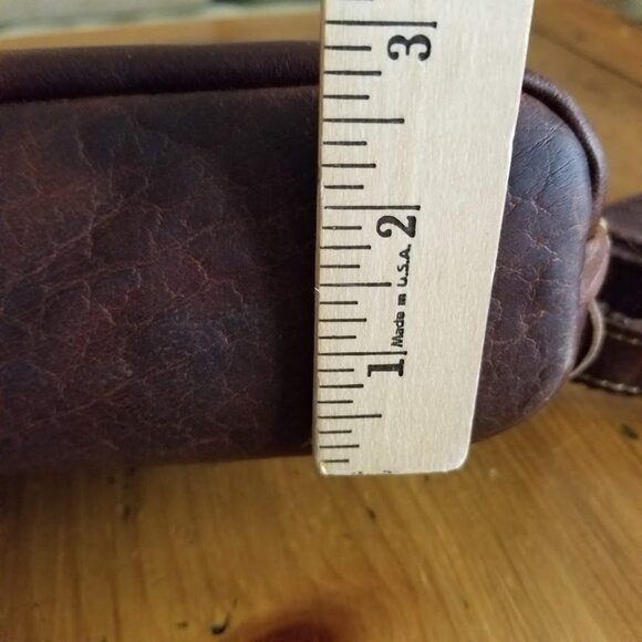 Jack Georges Brown Floral Embossed Leather Backpack Tote Satchel Bag Purse - Picture 7 of 16